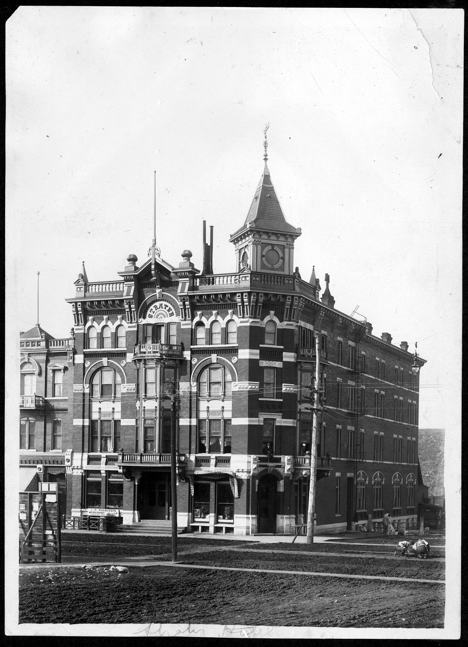 Historical Image of Exterior Street View The Strater Hotel Durango Colorado